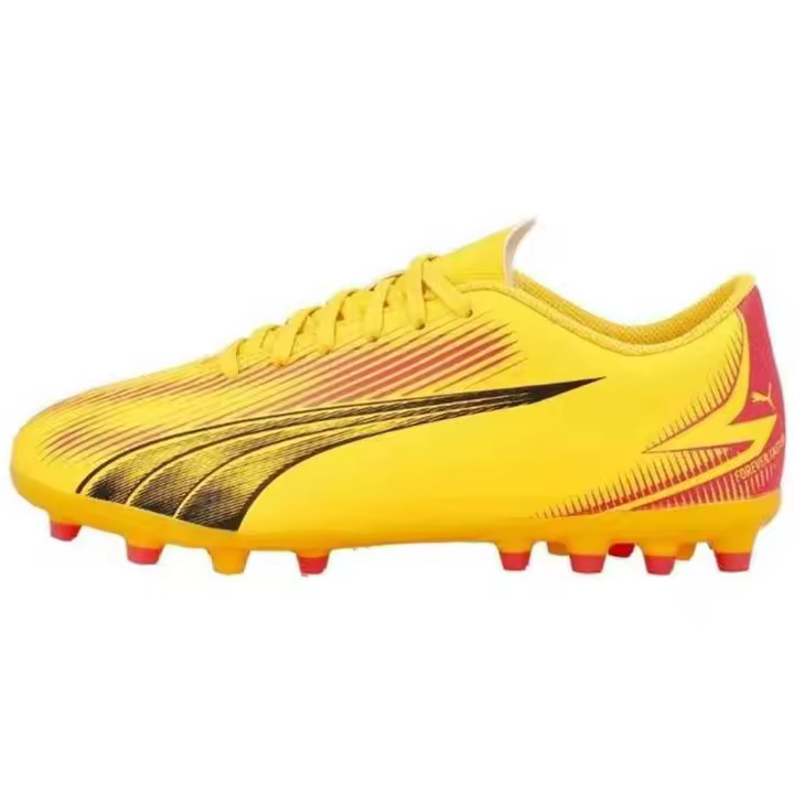 Zapatillas marca Puma modelo 107777-03 para kids en color naranja - 1