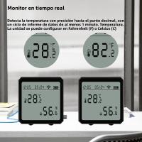 Sensor De Temperatura Y Humedad Inteligente WiFi Con Pantalla LCD Para Interior Detector De Temperatura Y Humedad Compatible Con Alexa Google - details 4