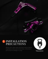 Set De Frenos De Disco Hidráulico TANKE Para Bicicleta E-Bike MTB Y Scooter Eléctrico Control De Potencia 160mm De Disco Aluminio Aleación - details 2