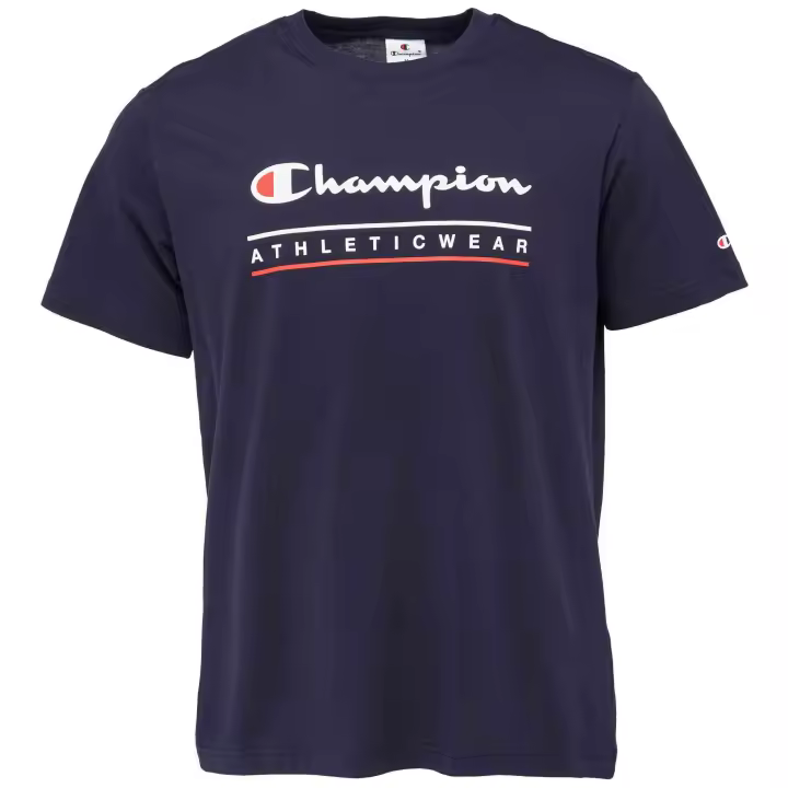 Camiseta de Manga Corta Champion  para hombre en color azul - 1