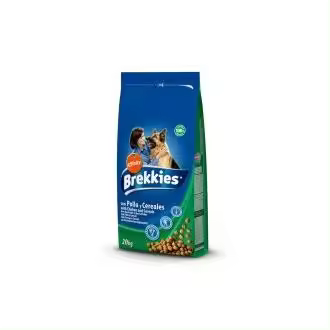 Affinity Pienso para Perros Brekkies Excel con Pollo y Cereales 20 Kg - Completo y Equilibrado - 1