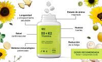 NUTRIBRAIN Vitamina D3 y K2 4000UI - 300 Comprimidos - 10 Meses | Con MK-7 100% All-Trans para Máxima Biodisponibilidad | Apoya Huesos, Sistema Inmune y Corazón | Marca Premium - details 5