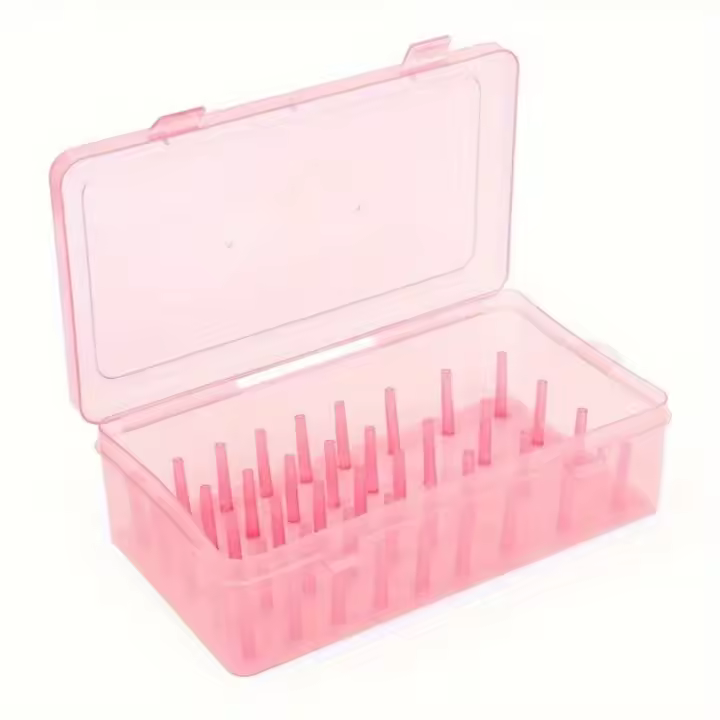 Caja De Almacenamiento Para Hilo De Costura De 42 Ejes Organizador De Bobinas Y Agujas Para Accesorios De Costura DIY Material Plástico - 1