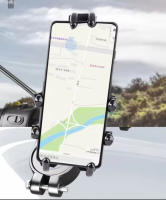 Soporte Universal Para Móvil Con Ocho Garra Para Motocicleta Scooter ATV Bicicleta E-bike Base De Teléfono Móvil De Alta Calidad - details 6