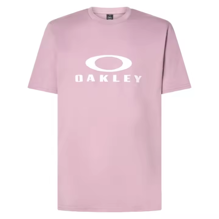 Camiseta Rosa Oakley O Bark 2.0 Toadstool de Corte Estándar y Estilo Atemporal - 1