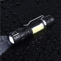 Linterna Portátil Mini Q5+COB Con Luz Fuerte Recargable USB Modos 3 Linterna De Camping Al Aire Libre Antigolpes Y Impermeable - details 17