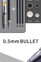 M&G Set De Bolígrafos De Gel Retráctiles 0.5mm En Colores Negro Rojo Y Azul Para Escritura En Oficina Y Escuela Suministros De Papelería - details 5