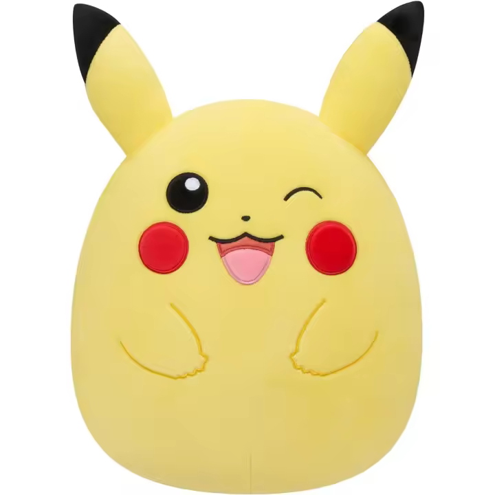 Bizak Squishmallow Guiño 35 cm, Peluche - Cojin Oficial de Pokemon Suave y de Calidad (63220042) - 1