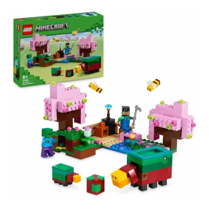 LEGO MINECRAFT 21260 EL JARDÍN DE CEREZOS EN FLOR - 1