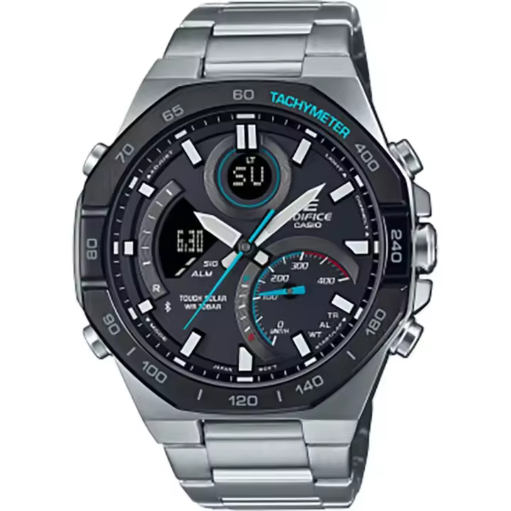 Casio Reloj Ecb-950db-1aef Plateado Hombre - 1