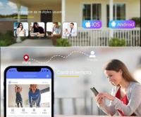 Cámara IP Solar Inalámbrica 8MP 4K Con Batería De 7800 mAh Lente Dual HD Exterior Cámara De Seguridad CCTV Con Panel Solar Tuya App - details 11