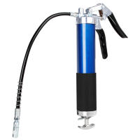 Juego De 5 Piezas De Pistola De Grasa Manual Alta Presión Con Tubo Flexible Herramientas De Mantenimiento Pesado Para Inyección De Grasa - details 6