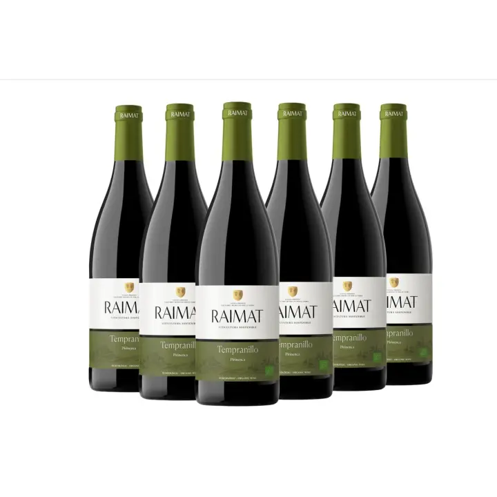 Raimat Tempranillo Pirinenca Ecológico - Vino Tinto - Caja 6 botellas 75cl - 1