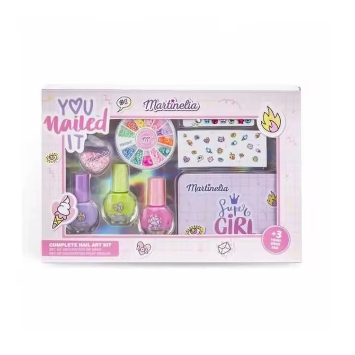 MARTINELIA SET DE DECORACION UÑAS SUPER GIRL - 1