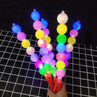 1Pcs Lámpara LED De Colores Brillantes En Forma De Calabaza Dulce Stick Fluorescente Para Conciertos Y Fiestas Juguete De Flash Proporciones De Equipamiento - details 15