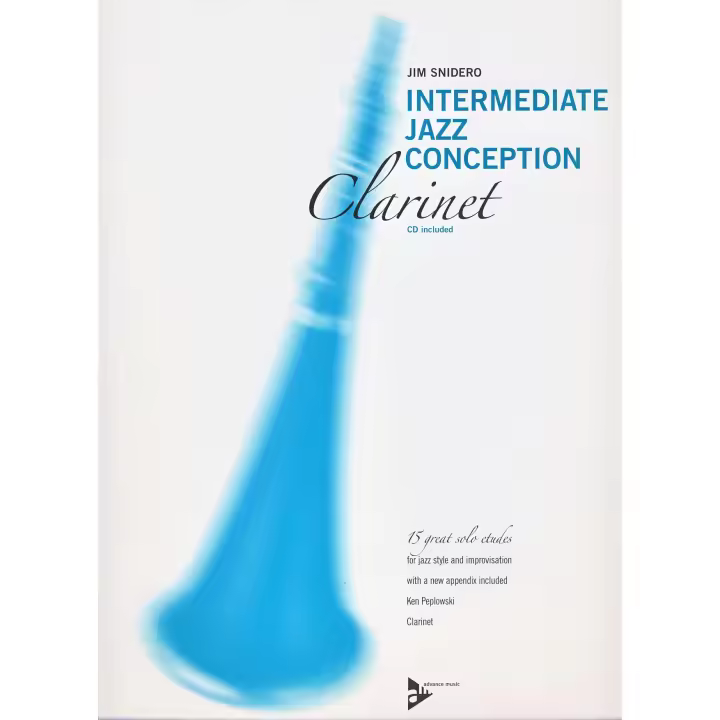 SNIDERO J.-Intermediate Jazz Conception para Clarinete (Inc.CD) - 1