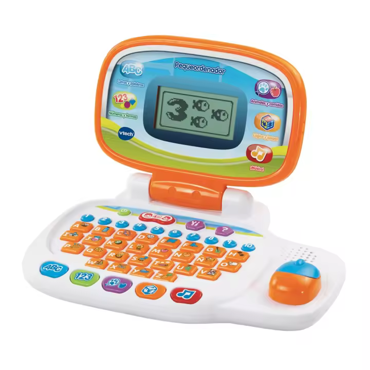 Ordenador Pequeordenador 20 actividades 21x27x7 cm (Vtech 80-155422) - 1