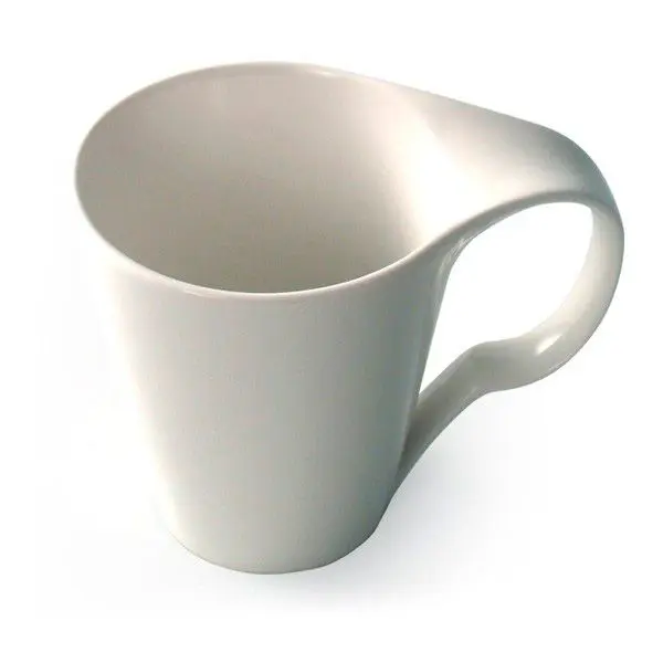 Crc Taza Super Mug Porcelana Blanca OVUM 500ml - Alta Calidad - 1
