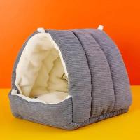 Cálido Cagüita De Pájaro Para Invierno Con Forma De Cueva Colgante Para Periquito Y Otros Pájaros Material De Algodón Plush - details 5
