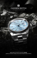 Reloj Mecánico Para Hombre CADISEN Lujo C3 Luminoso AR Cristal De Zafiro MIYOTA 8215 Resistente Al Agua 100M Regalo - details 6