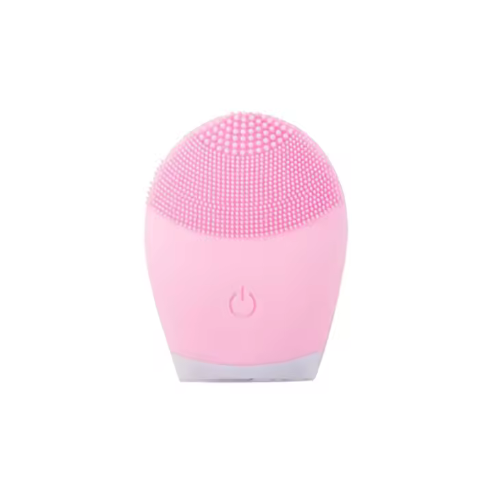 Cepillo De Limpieza Facial Eléctrico De Silicona Con Vibración Sonic Herramienta De Limpieza Profunda Para Piel Cuidado Facial Masajeador De Piel - 1