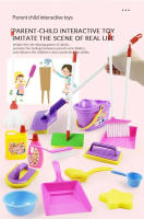 Juego De Limpieza Para Niños Con Cepillo De Maquillaje Y Escoba Mini Juguete Educativo Para Niñas Y Niños Set De Lavadora De Juguetes Para Jardín De Infantes - details 2