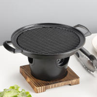 Mini Estufa Para Barbacoa Alcohólica Estilo Japonés Horno De Cocina Para Una Persona Plataforma De Asado De Hierro Fundido Antideslizante Estufa De Alcohol Portátil Hibachi - details 8