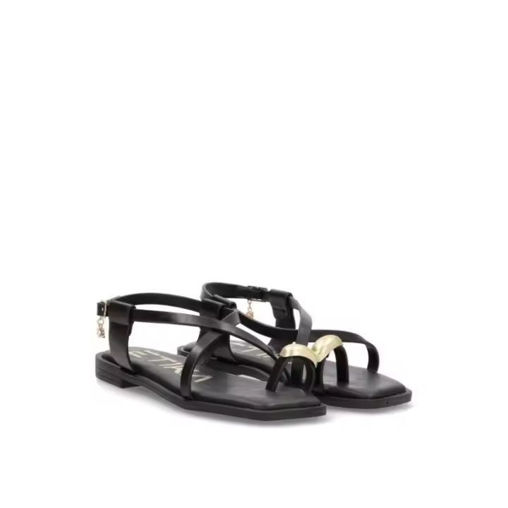 Sandalia ETIKA 10074 negro - 1