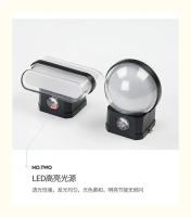 Lámpara De Pared Exterior Impermeable IP65 Moderna Para Jardín Y Pasillo Interiores Lámpara Circular Iluminación Exterior Con Bombillas Incluidas Instalación Auto-Contenida - details 11