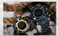 Reloj Digital SMAEL Para Hombre Resistente Al Agua Deportivo Pantalla LED Grande Reloj De Pulsera Militar Con Funciones De Cronógrafo Y Alarma - details 9