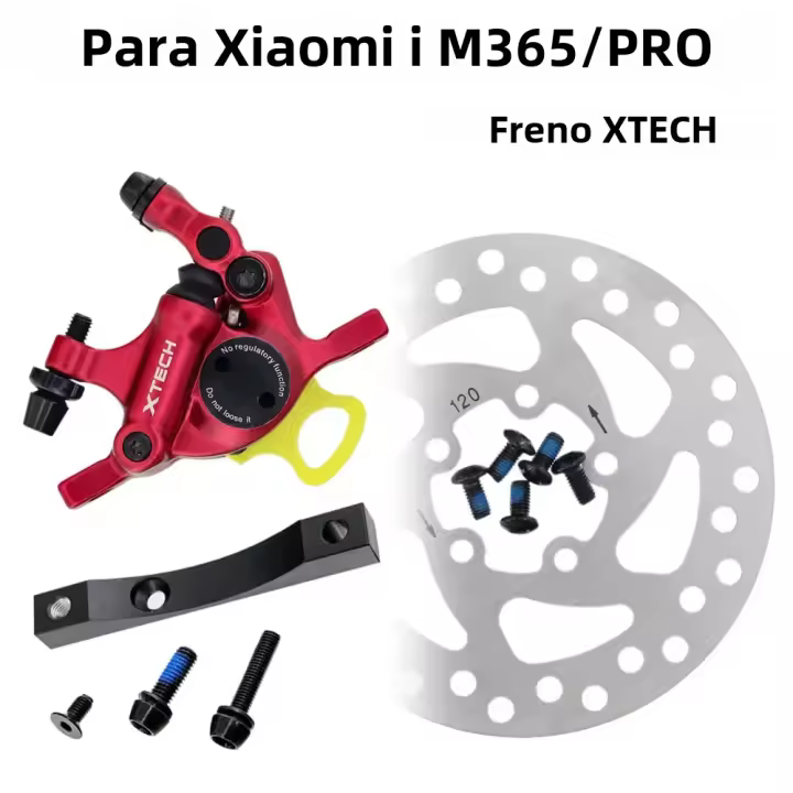 ZOOM Xtech HB100 Freno De Disco Hidráulico De Aleación De Aluminio Para Xiaomi M365/Pro Patinete Eléctrico Mejora De Frenos De Disco M365 Con Adaptador - 1