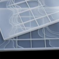 Molde De Silicona Para Tazas Rectangular Estilo Oceánico Terrazas Herramientas De Decoración Del Hogar Para Artesanías De Resina Epoxy UV - details 3