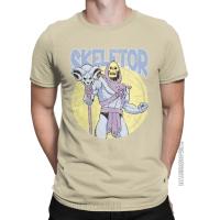 Camiseta De Algodón 100% Para Hombre He-Man Y Los Maestros Del Universo Skeletor Vintage Estilo Clásico Cuello Redondo - details 7