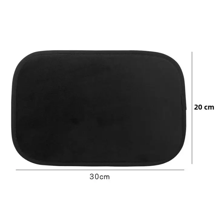 Almohadilla De Reposabrazos De Cuero Sintético Para Coche Con Capa De Almacenamiento Funda Para Reposabrazos Auto Accesorios Interiores Comodidad Y Calidez - 1