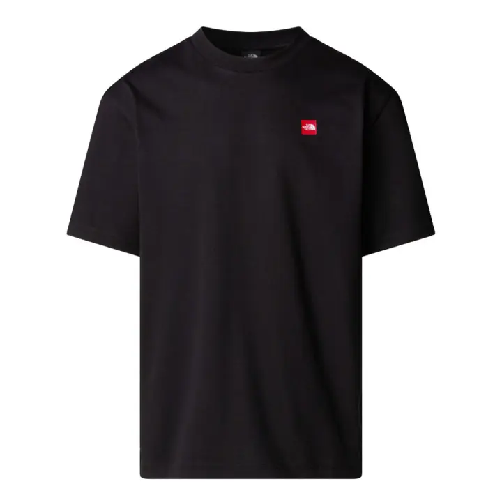 Camiseta Negra The North Face AXYS Virtual Blue de Corte Holgado - 1
