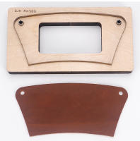 Portátil Fundas Para Taza De Café O Soda De Cuero Genuino Con Múltiples Moldes De Acero De Carbono Alto Para Cortar Reutilizable Soporte Para Tazas - details 3
