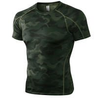 Camiseta Deportiva De Hombre Para Correr Y Fitness Secado Rápido Cuello Redondo Elasticidad Musculación Entrenamiento Deportivo - details 17