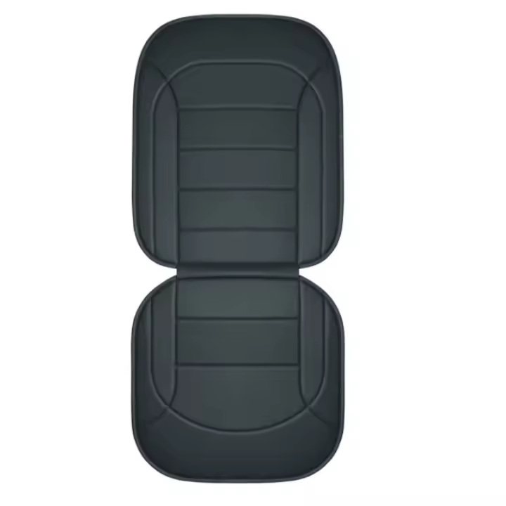 Cojín De Asiento Delantero Para Coche Universal Todas Las Estaciones Ajuste Para La Mayoría De Los Coches Cubierta Integrada De Cuero Tamaño 18x40 Pulgadas - 1