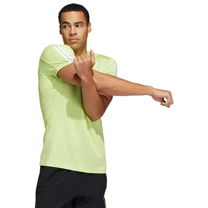 Camiseta Adidas Aero3S Pb Verde He6788 - 1