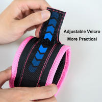 Amarres De Tobillo Con Dos Puños D-Ring Para Ejercicios De Glúteos Piernas Y Abdomen Entrenamiento De Fuerza Equipo De Gimnasio De Alta Resistencia - details 2