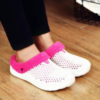 YRZL Pantuflas De Invierno Para Hombres Y Mujeres Zapatos Casuales No Friccionantes De Algodón Antideslizantes Para El Interior Del Hogar - details 20