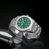 Reloj De Pulsera Para Hombre SAPPHERO Lujo Resistente Al Agua Luminoso Cronógrafo Acero Inoxidable Cuarzo Reloj Hombre - details 7
