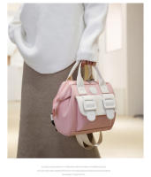 Bolsa De Pañales PANGDUBE Para Bebé Estilo Moda Mochila Para Mamá Bolsa De Nappies Para Carrito Tamaño Mediano 23*14*23 Cm - details 14