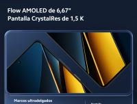 Xiaomi POCO X6 Pro 5G - Smartphone, 8GB+256GB  Pantalla Flow AMOLED 120Hz FHD+ 6.67"  MediaTek Dimensity 8300-Ultra  Cámara Triple 64MP  Batería 5000mAh  NFC - details 3