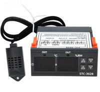 Termostato Digital LED STC-3028 STC-1000 Para Incubador Controlador De Temperatura Termorregulador Relé Calefacción Enfrío 12V 24V 220V - details 6