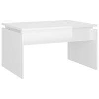 vidaXL Mesa de centro madera contrachapada 68x50x38 cm Blanco, Negro, Gris Mesita de Salón o Comedor o Auxiliar Mesa de Café Meuble Salón - details 8
