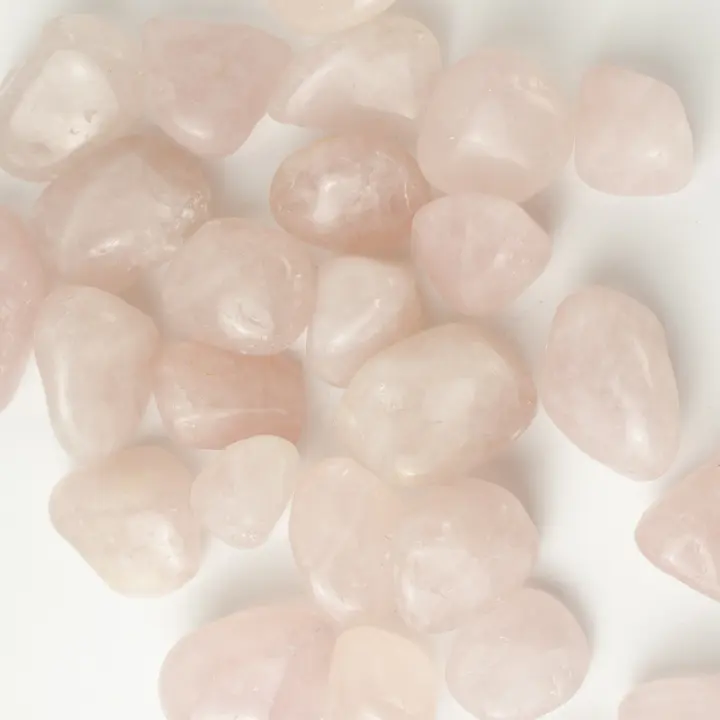 AuraViva  - Cuarzo Rosa Rodado – Mineral del Amor y la Armonía (2-3 cm) - 1