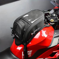 Bolsa De Tanque De Motocicleta Impermeable Decorativa Mochila Motocross Equipamiento De Moto Sillín Trasero Para Conductor - details 15