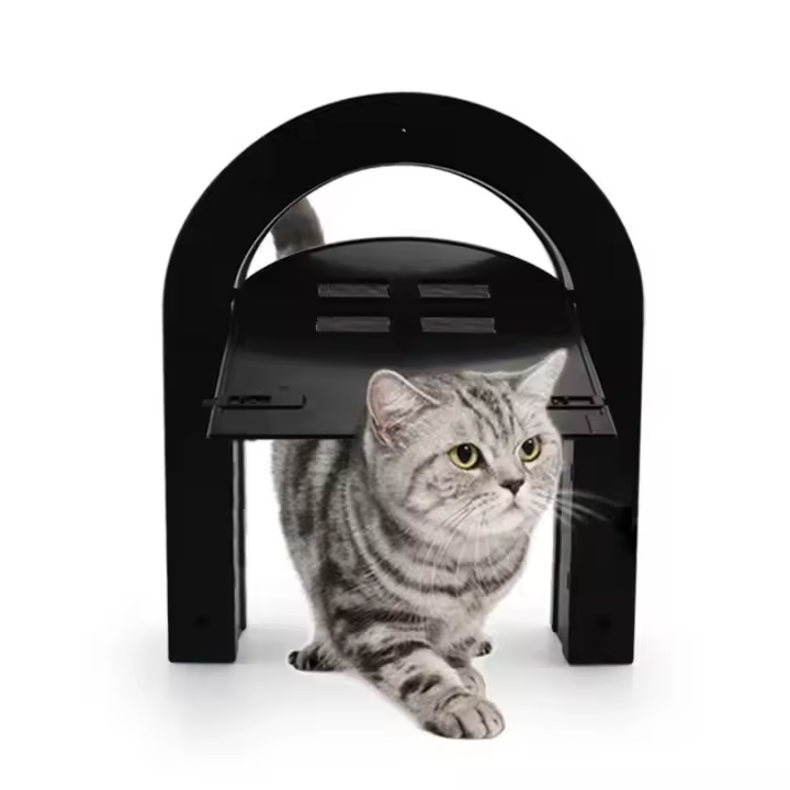 Puerta De Perro Para Casa Con Velo De Pantalla Cerrable Magnético Self-Closing Puerta De Gato Malla De Protección Con Función De Cierre Y Valla De Perro - 1