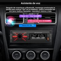 Reproductor Multimedia Para Coche 1 Din Con Bluetooth FM Radio MP3 USB Soporte De Carga De Teléfono AUX EQ Universal Para VW Honda Toyota - details 8
